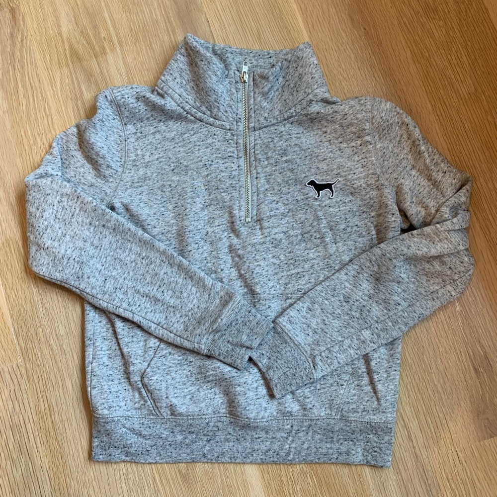 VS pink sweatshirt